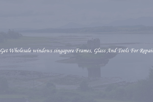 Get Wholesale windows singapore Frames, Glass And Tools For Repair