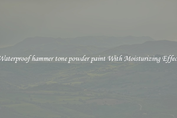 Waterproof hammer tone powder paint With Moisturizing Effect