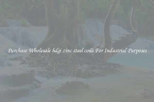 Purchase Wholesale hdgi zinc steel coils For Industrial Purposes