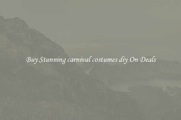 Buy Stunning carnival costumes diy On Deals